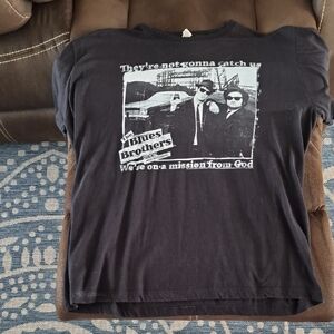Blues Brothers Black Graphic Tee